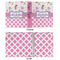 Princess & Diamond Print 3 Ring Binders - Full Wrap - 1" - APPROVAL