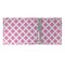 Princess & Diamond Print 3 Ring Binders - Full Wrap - 2" - OPEN INSIDE