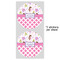 Princess & Diamond Print 5" Multipurpose Round Label - Sheet