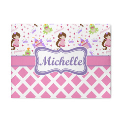 Princess & Diamond Print Area Rug (Personalized)