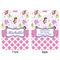 Princess & Diamond Print Aluminum Luggage Tag (Front + Back)