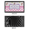 Princess & Diamond Print Bar Mat - Small - APPROVAL