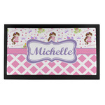 Princess & Diamond Print Bar Mat - Small (Personalized)