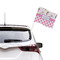 Princess & Diamond Print Car Flag - Large - LIFESTYLE