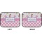 Princess & Diamond Print Car Floor Mats (Back Seat) (Approval)