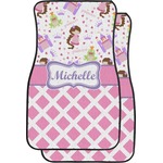 Princess & Diamond Print Car Floor Mats (Personalized)