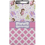 Princess & Diamond Print Clipboard (Legal Size) (Personalized)