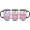 Princess & Diamond Print Coffee Mug - 11 oz - Black APPROVAL