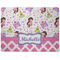 Princess & Diamond Print Dog Food Mat - Medium without bowls