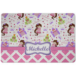 Princess & Diamond Print Dog Food Mat w/ Name or Text