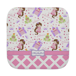 Princess & Diamond Print Face Towel (Personalized)