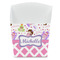 Princess & Diamond Print French Fry Favor Box - Front View