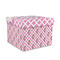 Princess & Diamond Print Gift Boxes with Lid - Canvas Wrapped - Medium - Front/Main