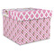 Princess & Diamond Print Gift Boxes with Lid - Canvas Wrapped - X-Large - Front/Main