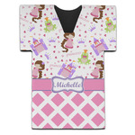 Princess & Diamond Print Jersey Bottle Cooler (Personalized)