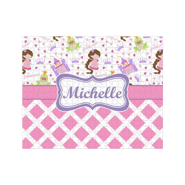 Custom Princess & Diamond Print 500 pc Jigsaw Puzzle (Personalized)