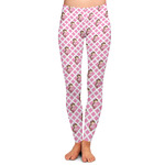 Princess & Diamond Print Ladies Leggings - 2X-Large