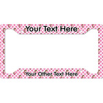 Princess & Diamond Print License Plate Frame (Personalized)