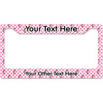 Princess & Diamond Print License Plate Frame - Style B (Personalized)