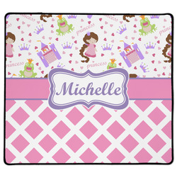 Princess & Diamond Print XL Gaming Mouse Pad - 18" x 16" (Personalized)