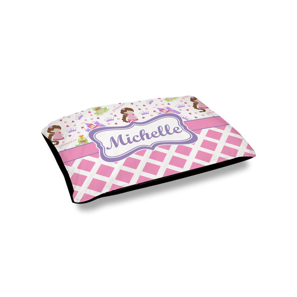 Custom Princess & Diamond Print Outdoor Dog Bed - Small (Personalized)