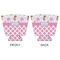 Princess & Diamond Print Party Cup Sleeves - with bottom - APPROVAL