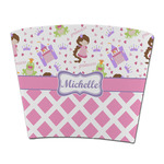 Princess & Diamond Print Party Cup Sleeve - without bottom (Personalized)