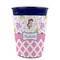 Princess & Diamond Print Party Cup Sleeves - without bottom - FRONT (on cup)