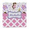 Princess & Diamond Print Party Favor Gift Bag - Matte - Front