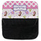 Princess & Diamond Print Pencil Case - Back Open