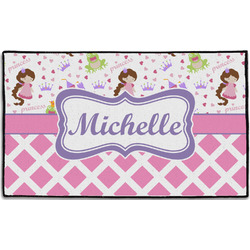 Princess & Diamond Print Door Mat - 60"x36" (Personalized)