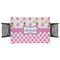 Princess & Diamond Print Rectangular Tablecloths - Top View