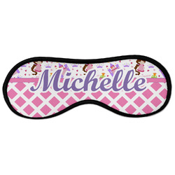 Princess & Diamond Print Sleeping Eye Masks - Large (Personalized)