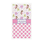 Princess & Diamond Print Guest Paper Towels - Full Color - Standard (Personalized)