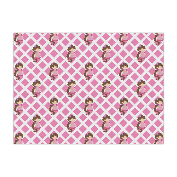 Custom Princess & Diamond Print Large Tissue Papers Sheets - Heavyweight