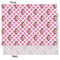 Princess & Diamond Print Tissue Paper - Heavyweight - Medium - Front & Back