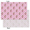 Princess & Diamond Print Tissue Paper - Heavyweight - Small - Front & Back