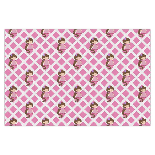 Custom Princess & Diamond Print X-Large Tissue Papers Sheets - Heavyweight