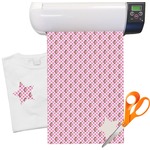 Princess & Diamond Print Heat Transfer Vinyl Sheet (12"x18")