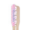 Princess & Diamond Print Wooden Food Pick - Paddle - Single Sided - Front & Back