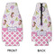 Princess & Diamond Print Zipper Bottle Cooler - APPROVAL