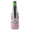 Princess & Diamond Print Zipper Bottle Cooler - BACK (bottle)