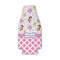 Princess & Diamond Print Zipper Bottle Cooler - FRONT (flat)