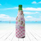 Princess & Diamond Print Zipper Bottle Cooler - LIFESTYLE