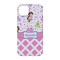 Princess & Diamond Print iPhone 14 Case - Back