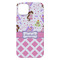 Princess & Diamond Print iPhone 14 Plus Case - Back