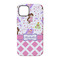 Princess & Diamond Print iPhone 14 Pro Tough Case - Back