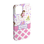 Princess & Diamond Print iPhone Case - Plastic - iPhone 15 (Personalized)