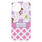 Princess & Diamond Print iPhone 15 Plus Case - Back