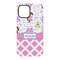 Princess & Diamond Print iPhone 15 Tough Case - Back